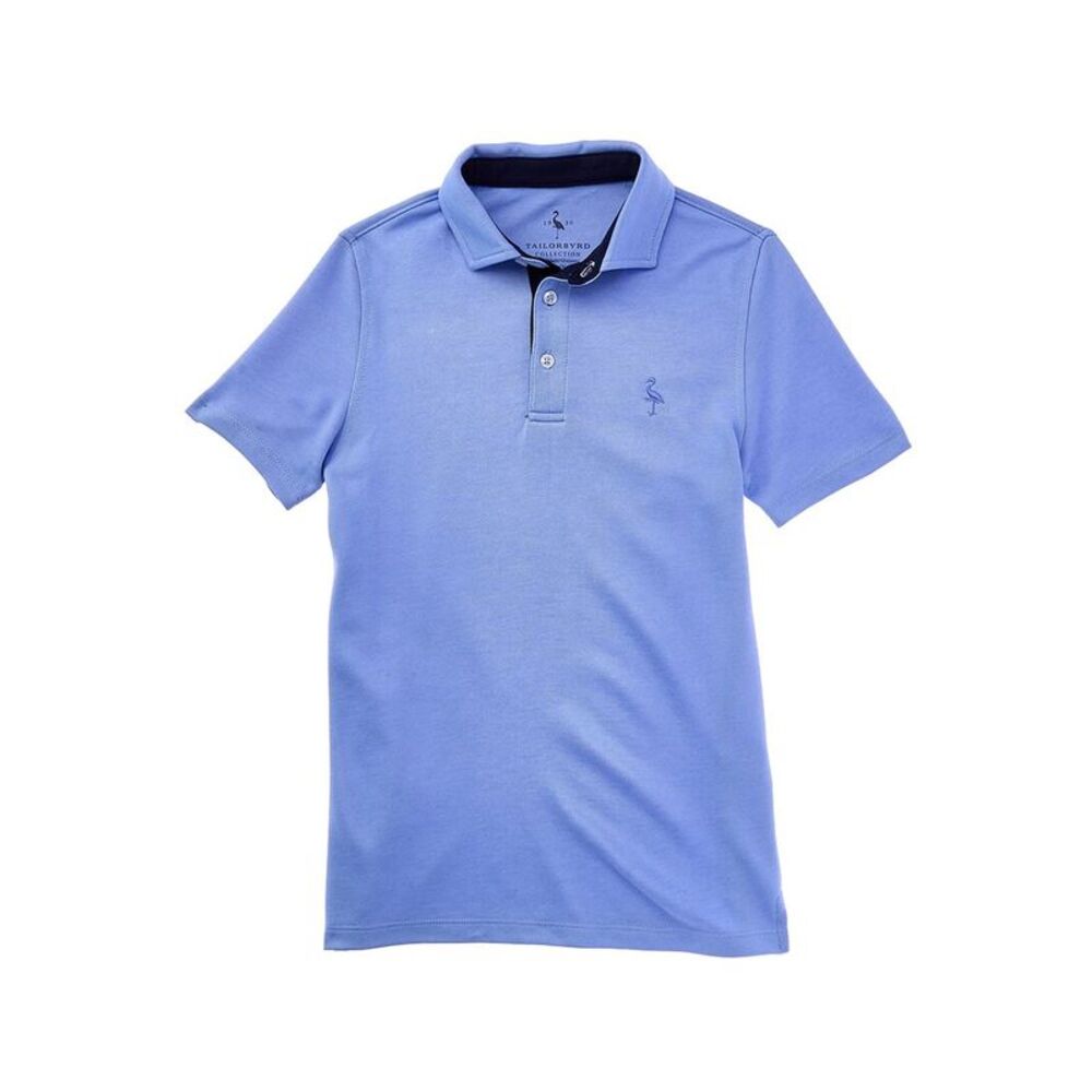 Tailorbyrd Boys  Solid Polo Shirt, Blue